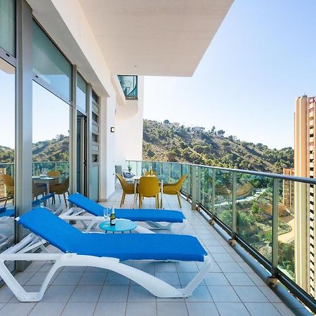 Skyline 10 Gran Terraza Privada Con Vistas Espectaculares Apartment Benidorm Bagian luar foto