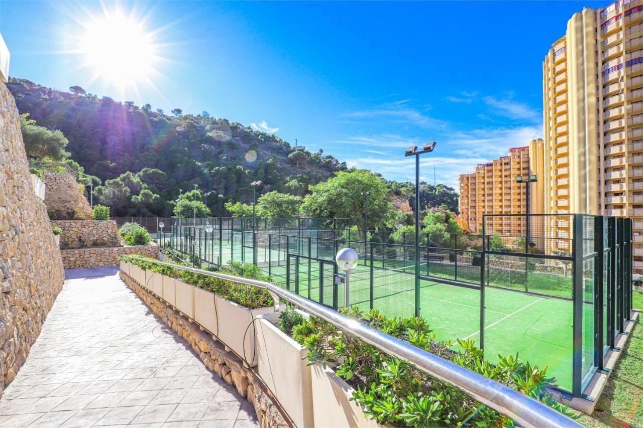 Skyline 10 Gran Terraza Privada Con Vistas Espectaculares Apartment Benidorm Bagian luar foto